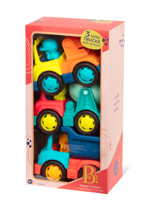 B. Toys - B. TOYS Kuorma-autot, 3 kpl - photo 1 B. Toys - B. TOYS Kuorma-autot, 3 kpl | Stockmann - photo 1