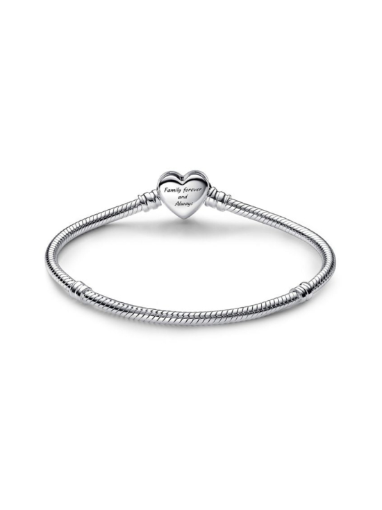 Pandora - Pandora Moments -käärmeketjurannekoru ja sydänlukko äärettömyysmerkillä  592645C01 | Stockmann - photo 1