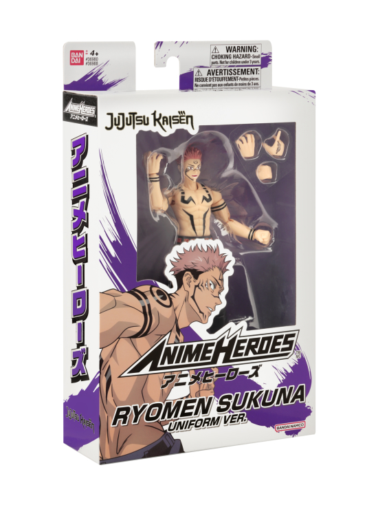 JUJUTSU KAISEN - ANIME HEROES Jujutsu Kaisen Hahmo Ryomen Sukuna, 16 cm | Stockmann - photo 8