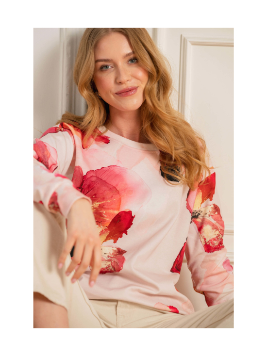 Nakoa - Casual Chic Print Shirt, Rosée - ROSÉE | Stockmann - photo 4