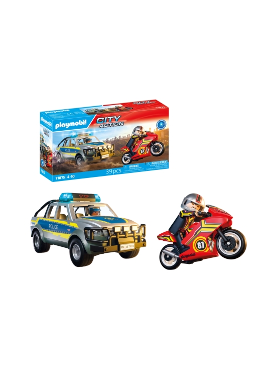 PLAYMOBIL - PLAYMOBIL City Action Poliisin takaa-ajo lava-autolla | Stockmann - photo 2