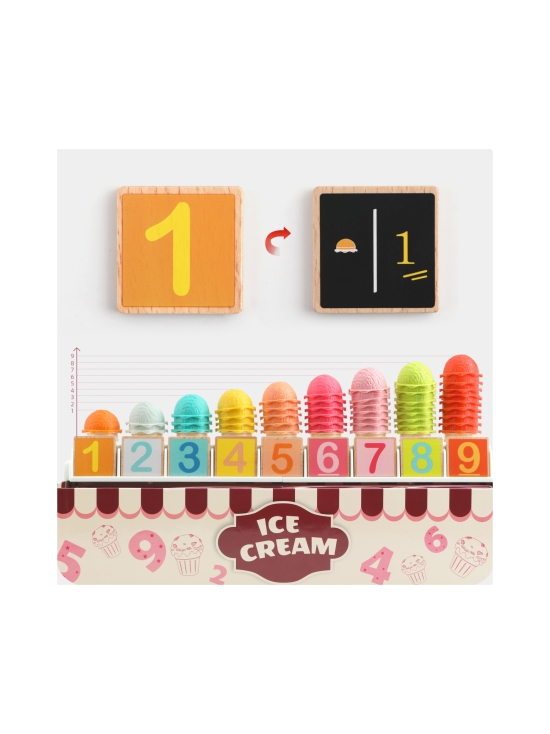 TopBright - TB Colorful Number Cognitive Ice Gream - photo 2 TopBright - TB Colorful Number Cognitive Ice Gream | Stockmann - photo 2