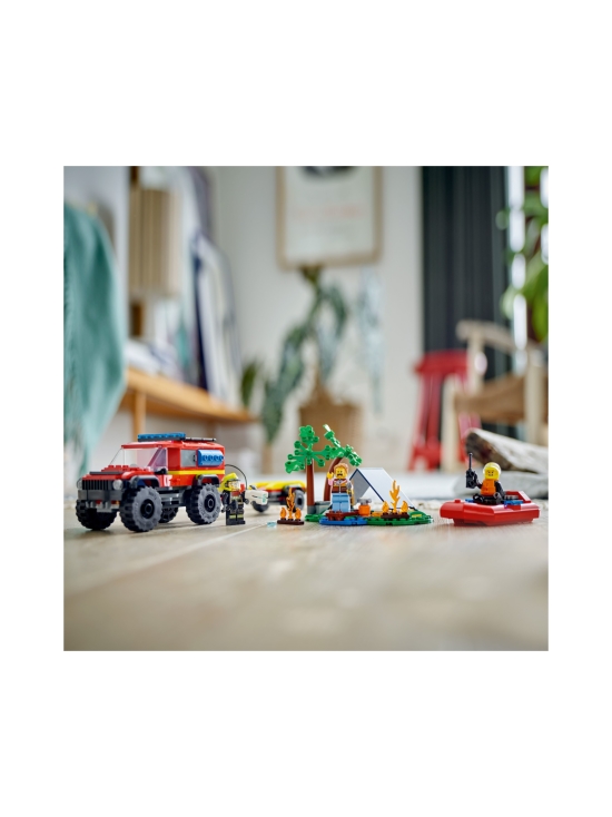 LEGO CITY - LEGO City Nelivetopaloauto ja pelastusvene 60412 - photo 5 LEGO CITY - LEGO City Nelivetopaloauto ja pelastusvene 60412 | Stockmann - photo 5