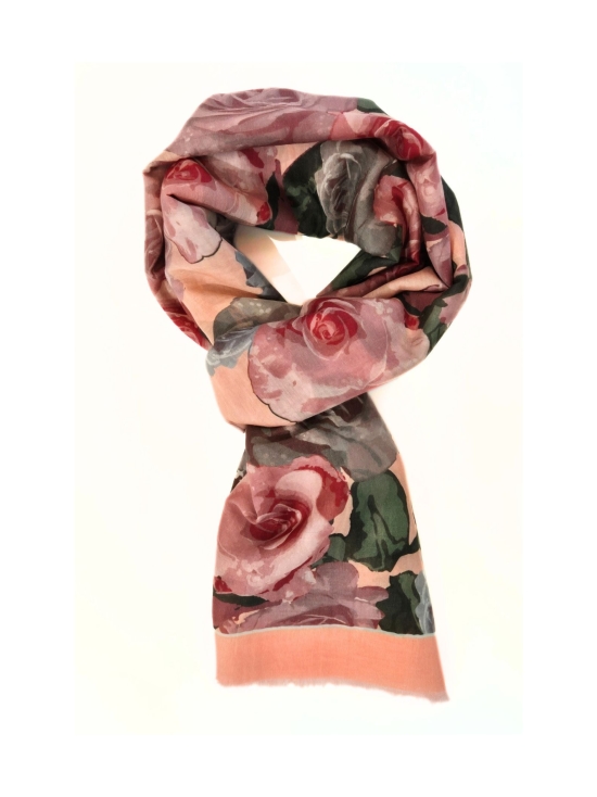 Lasessor - Debra -silkkipuuvillainen kaulahuivi - ROSA | Stockmann - photo 1