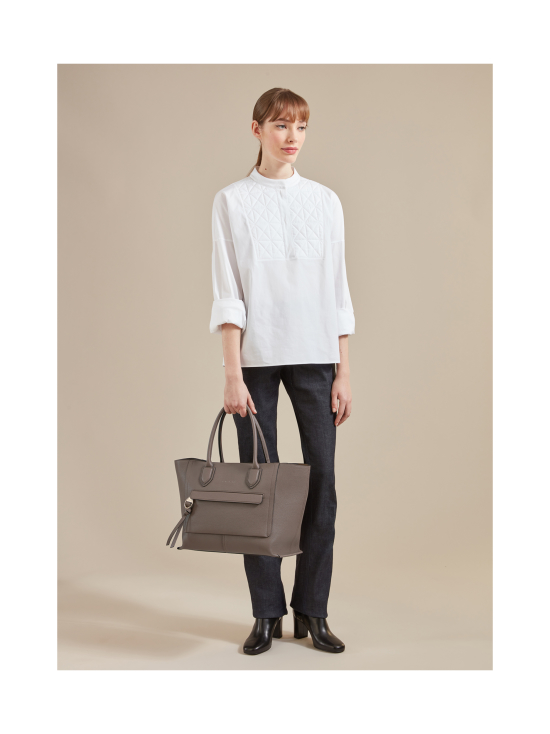 Longchamp - Mailbox Top Handle Bag L - Nahkalaukku - BLACK - photo 5 Longchamp - Mailbox Top Handle Bag L - Nahkalaukku - BLACK | Stockmann - photo 5