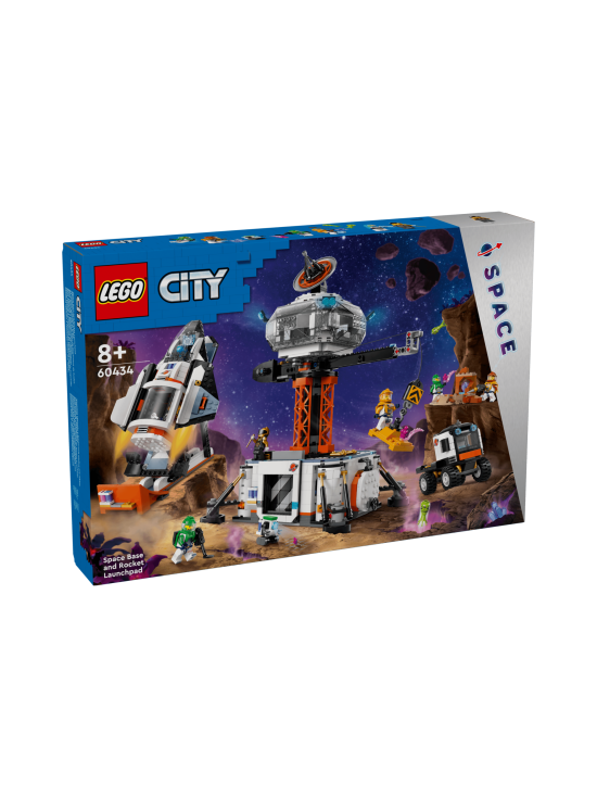 LEGO City Avaruusasema ja raketin laukaisualusta 60434