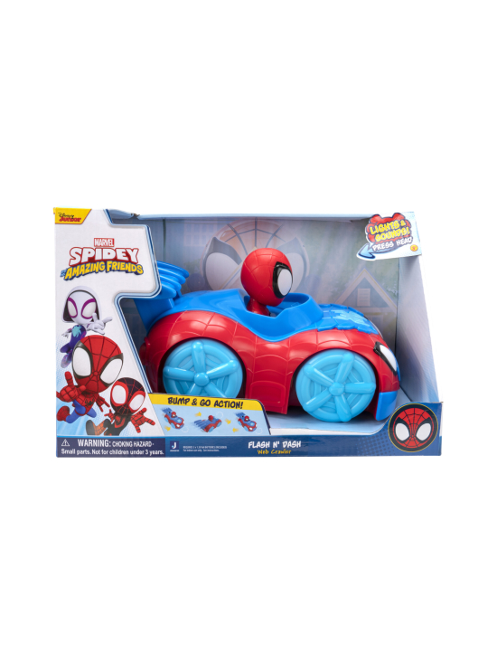 SPIDER-MAN - SPIDEY AND HIS AMAZING FRIENDS Ajoneuvo Flash N´ Dash Web Crawler - photo 4 SPIDER-MAN - SPIDEY AND HIS AMAZING FRIENDS Ajoneuvo Flash N´ Dash Web Crawler | Stockmann - photo 4