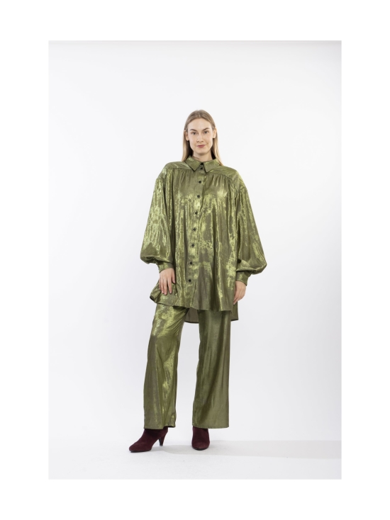 Miia Halmesmaa - KAULUSPAITA, OLIIVIN VIHREÄ - VIHREÄ | Stockmann - photo 10