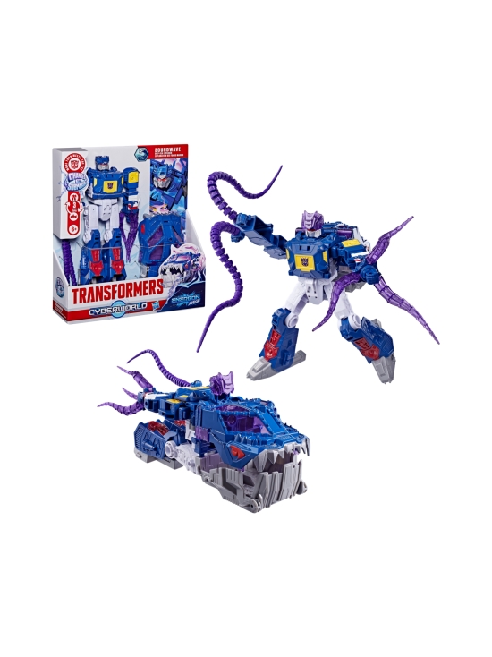 TRANSFORMERS - TRANSFORMERS Cyberverse Hahmo Soundwave syvänmerensukeltaja, 22,5 cm | Stockmann - photo 5