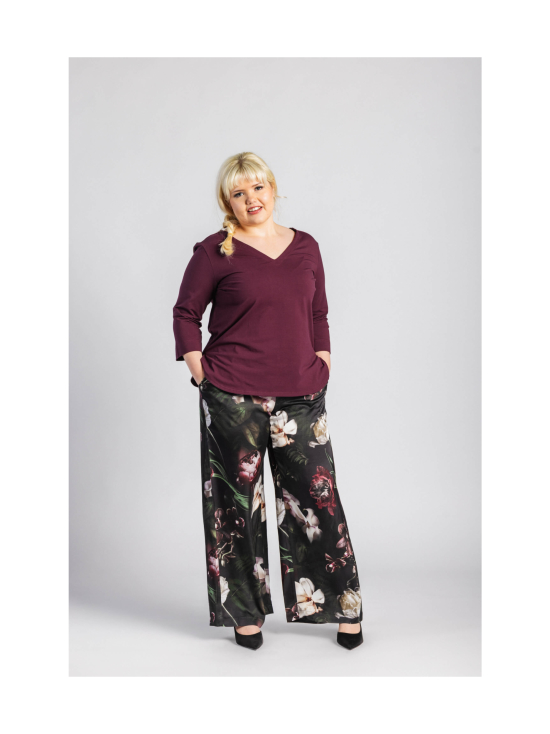 Nakoa - Vera Blouse, Burgundy - BURGUNDY | Stockmann - photo 4