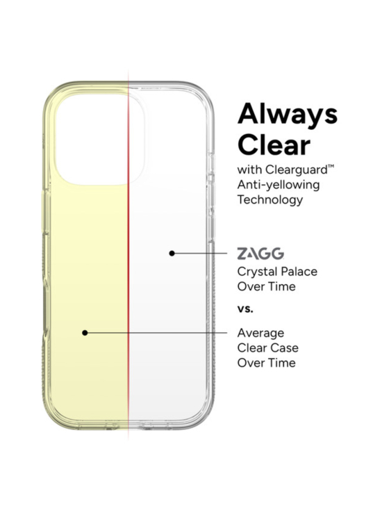 Zagg - ZAGG Cases Crystal Palace iPhone 16 Pro Max Clear | Stockmann - photo 3