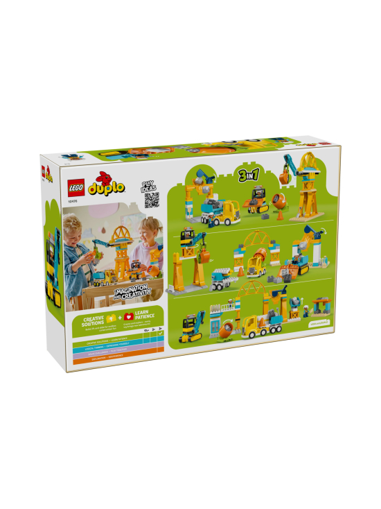 LEGO DUPLO - LEGO DUPLO Town Rakennustyömaa ja työmaa-ajoneuvot 3in1 10476 | Stockmann - photo 2