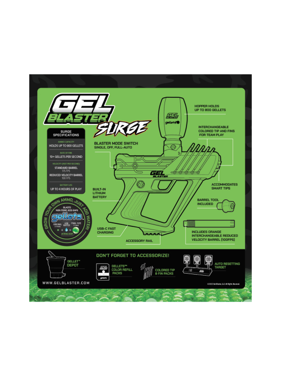 GEL BLASTER - GEL BLASTER Geelipyssy Surge ja 10 000 Gelletiä | Stockmann - photo 7