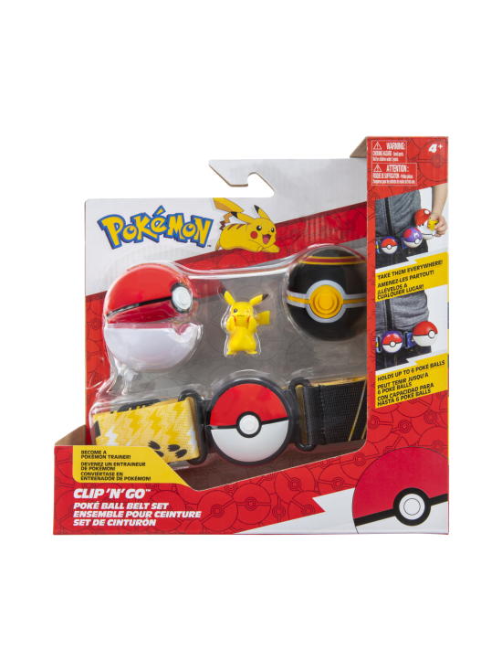 Pokemon - POKEMON Clip N´ Go -pallovyösetti - photo 1 Pokemon - POKEMON Clip N´ Go -pallovyösetti | Stockmann - photo 1