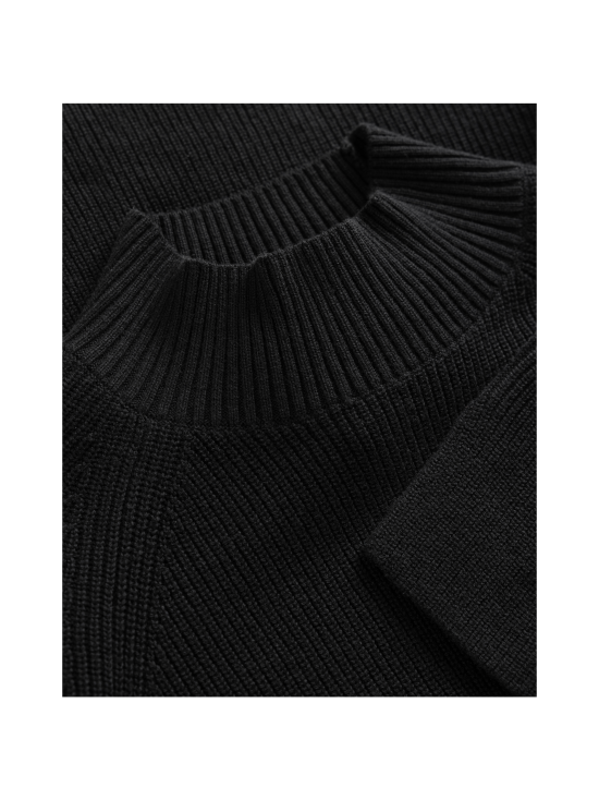 Berkeley - W's Hayward Mock Neck -villa/puuvillaneule - BLACK | Stockmann - photo 2