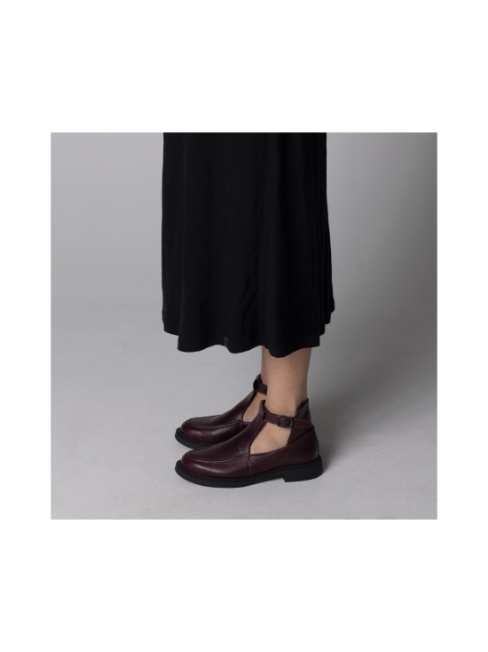 Pomar - KRASSI korkeat Mary Jane -kengät - PLUM NAPPA/BLACK SOLE | Stockmann - photo 3