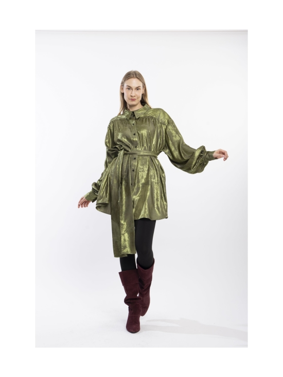 Miia Halmesmaa - KAULUSPAITA, OLIIVIN VIHREÄ - VIHREÄ | Stockmann - photo 3