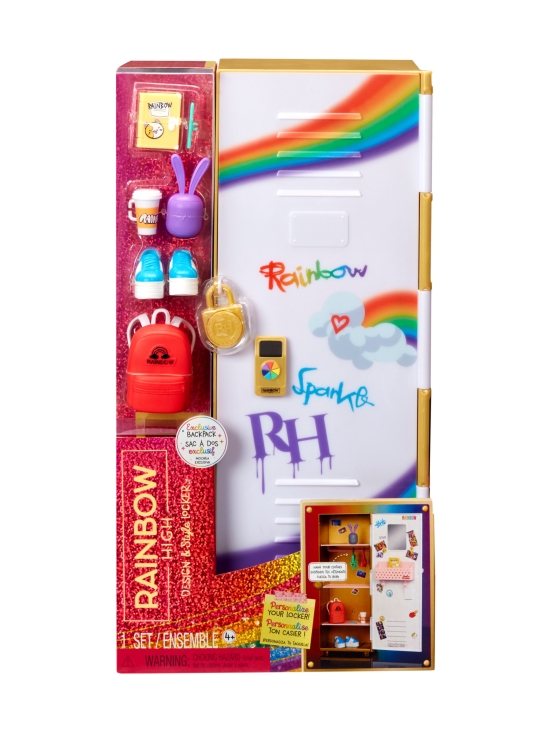 RAINBOW HIGH - RAINBOW HIGH Amerikkalainen koulukaappi, 33 cm - photo 1 RAINBOW HIGH - RAINBOW HIGH Amerikkalainen koulukaappi, 33 cm | Stockmann - photo 1