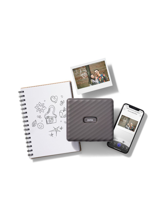 Fujifilm - Fujifilm Instax Link Wide -tulostin älypuhelimille - Harmaa - photo 4 Fujifilm - Fujifilm Instax Link Wide -tulostin älypuhelimille - Harmaa | Stockmann - photo 4
