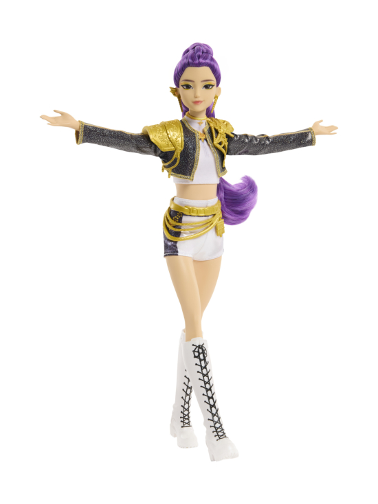 KPOP DEMON HUNTERS - ENNAKKOMYYNTI! KPOP Demon Hunters laulava nukke - Rumi 32 cm | Stockmann - photo 2