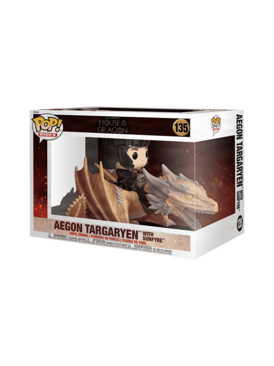 GAME OF THRONES - FUNKO Rides: Game of Thrones: House of the Dragon - Aegon Targaryen w/ Sunfyre - photo 1 GAME OF THRONES - FUNKO Rides: Game of Thrones: House of the Dragon - Aegon Targaryen w/ Sunfyre | Stockmann - photo 1