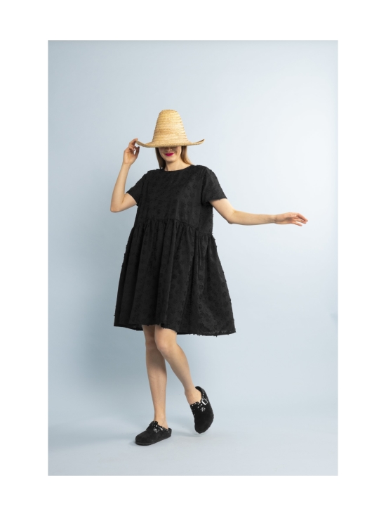 Miia Halmesmaa - LUSH- BABYDOLL MEKKO, MUSTA DAISY - MUSTA | Stockmann - photo 6