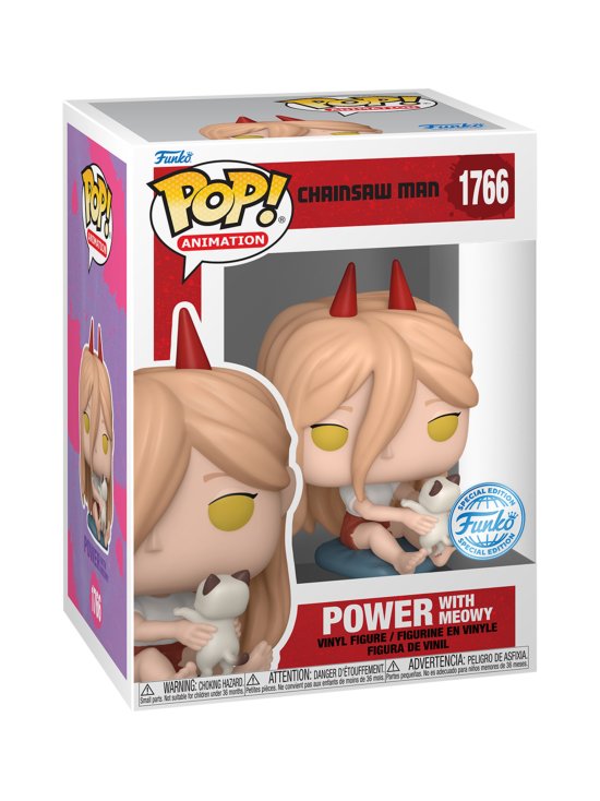 CHAINSAW MAN - FUNKO POP! Vinyylihahmo: Chainsaw Man - Power & Meowy (w/ Chase) - photo 1 CHAINSAW MAN - FUNKO POP! Vinyylihahmo: Chainsaw Man - Power & Meowy (w/ Chase) | Stockmann - photo 1