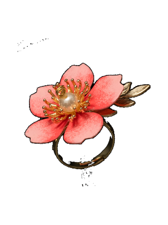 Upcycle with Jing - Kirsikankukka Sakura Pearl Sormus - PINKKI | Stockmann - photo 2