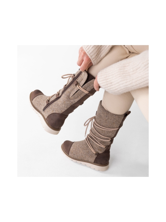 Pomar - RUKA Naisten GORE-TEX® huopasaappaat - SAND FELT/WAXY/TRAI S. | Stockmann - photo 6