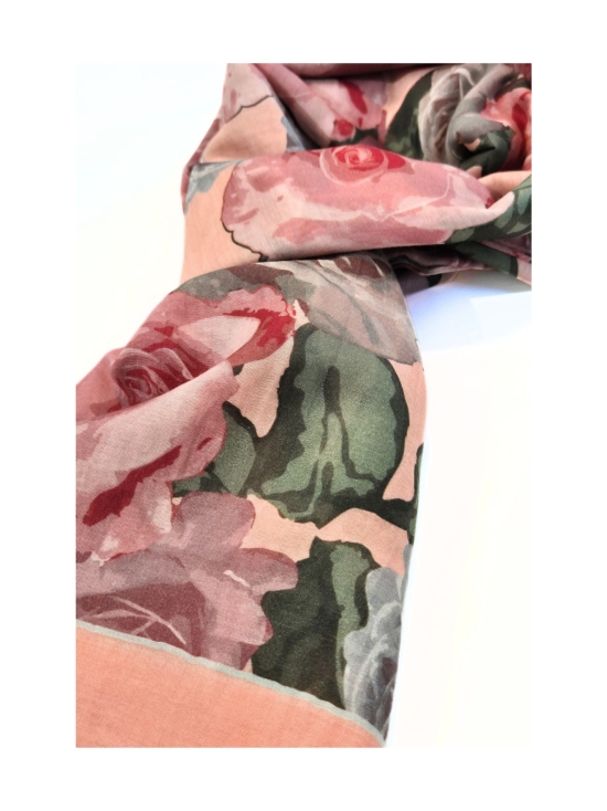 Lasessor - Debra -silkkipuuvillainen kaulahuivi - ROSA | Stockmann - photo 4