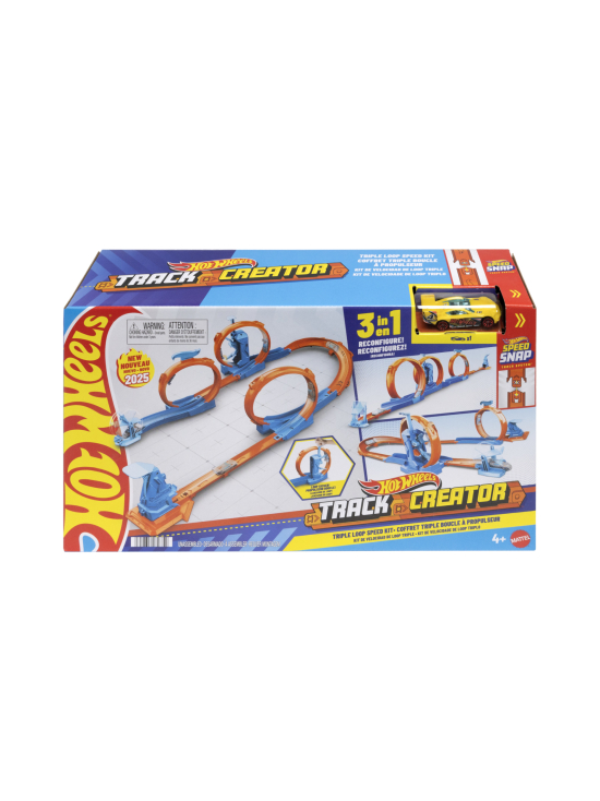 HOT WHEELS - HOT WHEELS Track Creator Triple Loop -sarja - photo 2 HOT WHEELS - HOT WHEELS Track Creator Triple Loop -sarja | Stockmann - photo 2