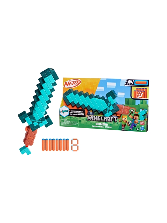 MINECRAFT - NERF MINECRAFT leikkipyssy Timanttinen miekka - photo 1 MINECRAFT - NERF MINECRAFT leikkipyssy Timanttinen miekka | Stockmann - photo 1