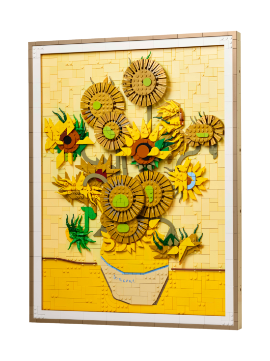 LEGO ART - LEGO ART Vincent van Gogh – Auringonkukkia 31215 - photo 3 LEGO ART - LEGO ART Vincent van Gogh – Auringonkukkia 31215 | Stockmann - photo 3