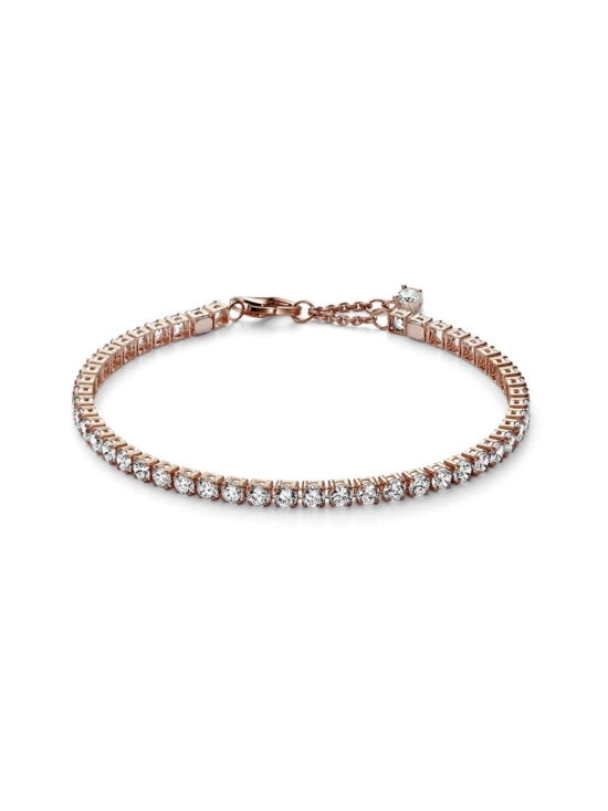 Pandora - Säihkyvä tennisrannekoru Ruusukullattu / Sparkling Tennis Bracelet Rose Gold 581469C01 | Stockmann - photo 1