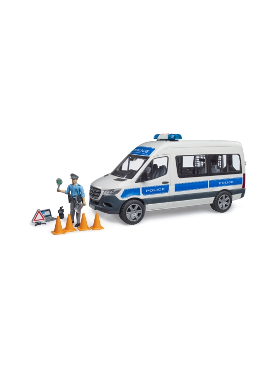 BRUDER - BRUDER MB Sprinter poliisiauto ja poliisi, äänellä&valolla 1:16 | Stockmann - photo 3