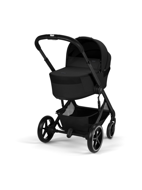 CYBEX - Cybex Balios S Lux starttipaketti (taitettavalla Fold Cot vaunukopalla ja Cloud G3 turvakaukalolla) - MOON BLACK | Stockmann - photo 3