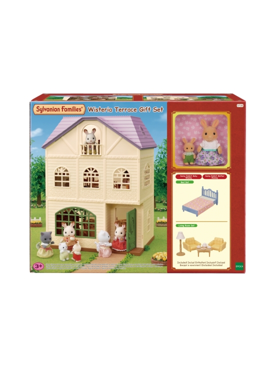 SYLVANIAN FAMILIES Lahjasetti Nukketalo Wisteria Terrace