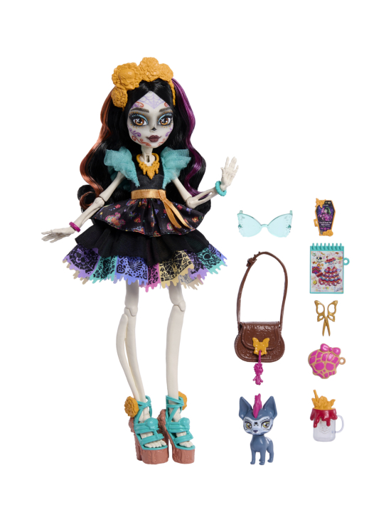 MONSTER HIGH - MONSTER HIGH SKELITA CALAVERAS -nukke | Stockmann - photo 2