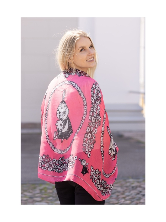 Lasessor - Muumi lyocell kaulahuivit Pikku Myy, Halaus ja Kesäpäivä - PIKKU MYY FUKSIA | Stockmann - photo 6
