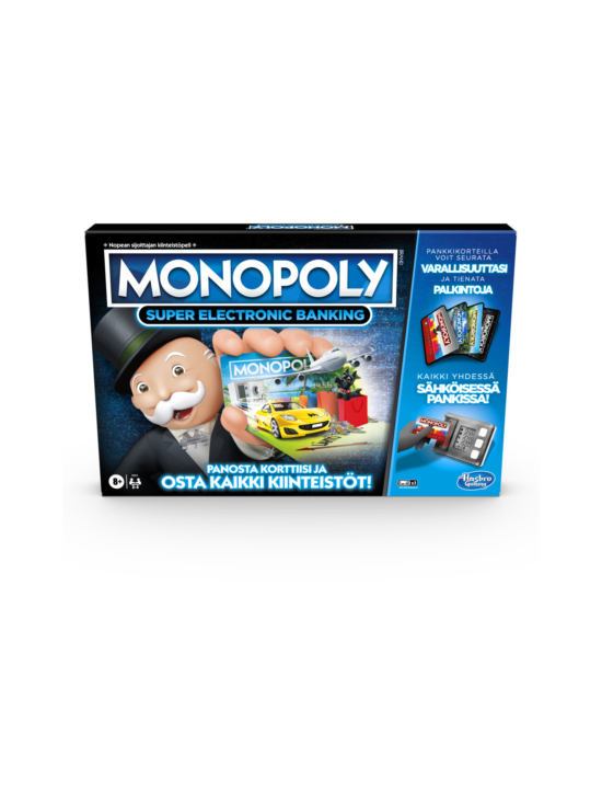 Monopoly - HASBRO MONOPOLY Super Electronic Banking (suomenkielinen) - photo 1 Monopoly - HASBRO MONOPOLY Super Electronic Banking (suomenkielinen) | Stockmann - photo 1