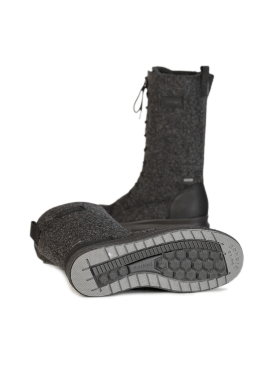Pomar - JÄÄTIKKÖ Naisten GORE-TEX huopasaapikas - GRANIT FELT/BLACK WAXY | Stockmann - photo 5