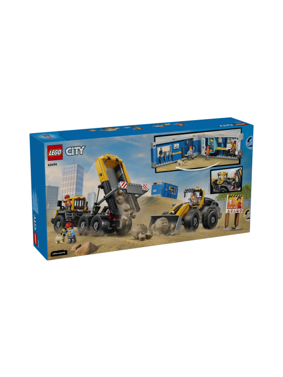 LEGO CITY - LEGO City Kippiauto ja etukuormaaja 60494 | Stockmann - photo 2