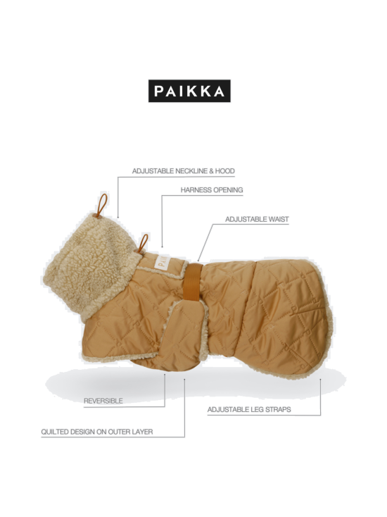 PAIKKA - PAIKKA Quilted Sherpa Jacket Camel - TAUPE - photo 2 PAIKKA - PAIKKA Quilted Sherpa Jacket Camel - TAUPE | Stockmann - photo 2