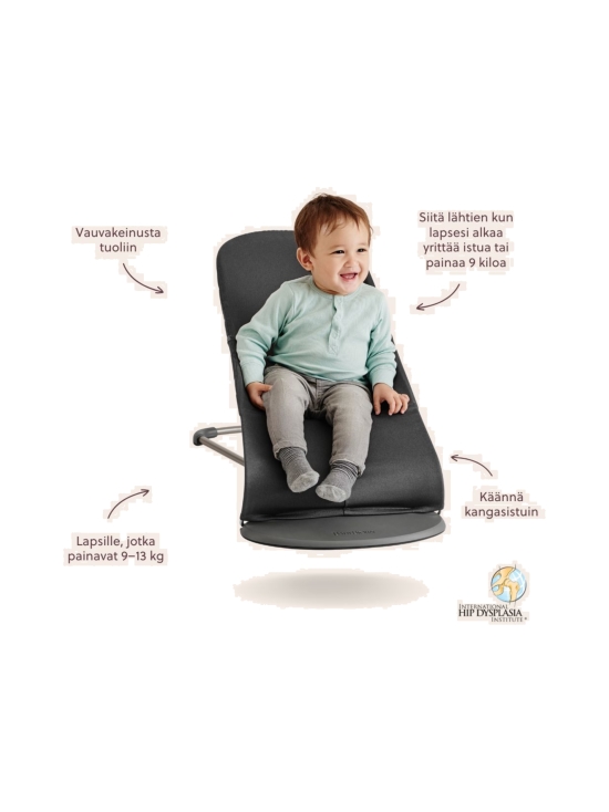 BabyBjörn - BabyBjörn Bliss sitteri - ANTHRACITE | Stockmann - photo 4