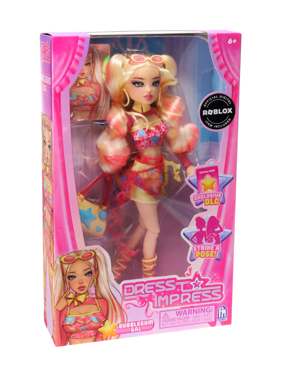DRESS TO IMPRESS - DRESS TO IMPRESS Nukke - Bubble Gum Gal, 29 cm | Stockmann - photo 2