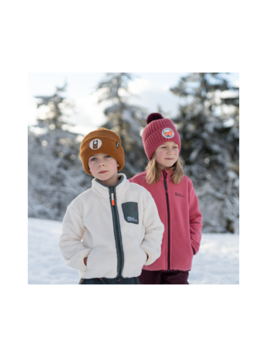 COTTON WHITE Jack JACKET GLEELY Wolfskin K FLEECE | Ulkoiluvaatteet