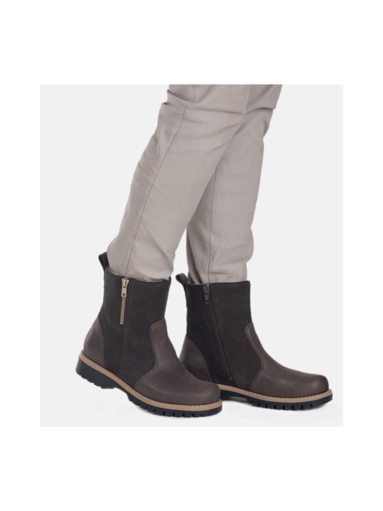 Pomar - TASSU Naisten Zero Waste nilkkurit - BROWN PULL-UP/SUEDE/TAN S | Stockmann - photo 8