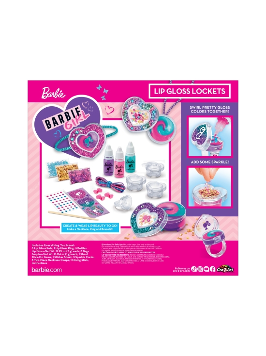 BARBIE - BARBIE Huulikiiltomedaljongit Kimaltelevat sydänkävyt - photo 3 BARBIE - BARBIE Huulikiiltomedaljongit Kimaltelevat sydänkävyt | Stockmann - photo 3