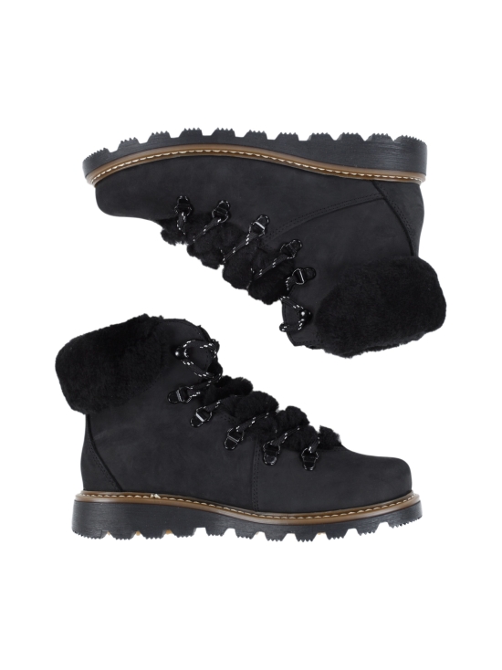 Pomar - MUOTKA Naisten talvinilkkurit - BLACK NUBUCK/FUR | Stockmann - photo 4
