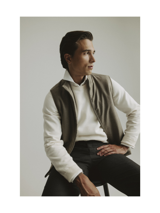 Berkeley - Redding Wool Vest –liivi - TAUPE MELANGE | Stockmann - photo 2